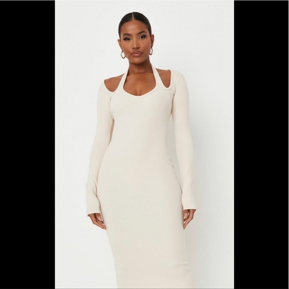 Carli Bybel X Missguided bodycon maxi dress